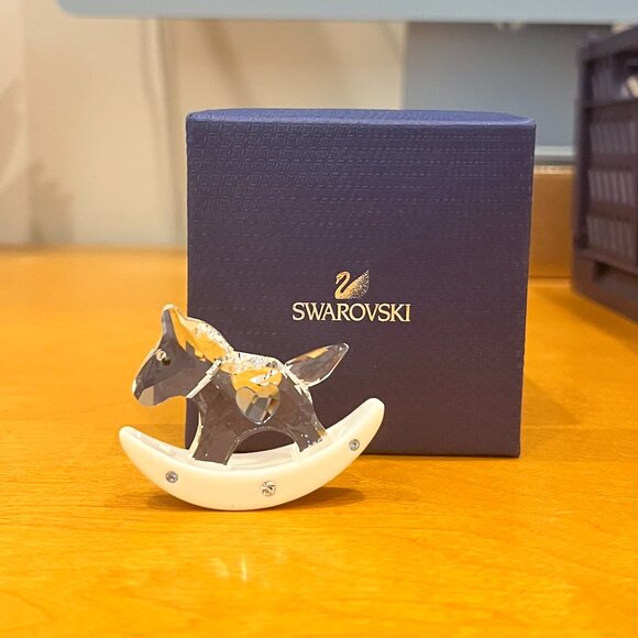 Swarovski Crystal Rocking Horse Figurine - Picture 1 of 5
